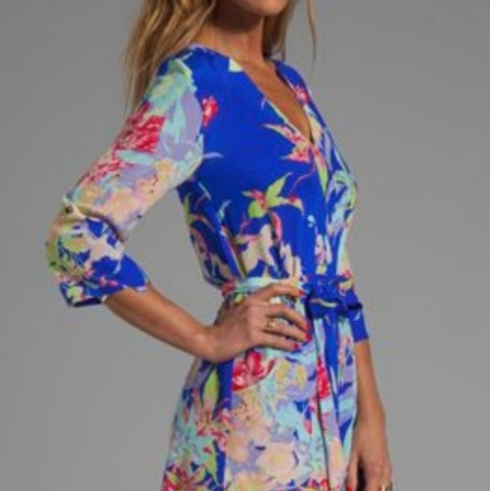 Yumi Kim Romper in Blue Jean Floral